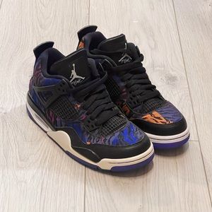 Jordan 4 Black Rush Violet